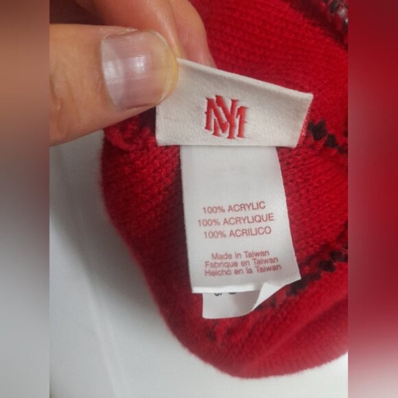 Mitchell & Ness - Toronto Raptors Winter Hat/Toque - Red/Black - Picture 6 of 9